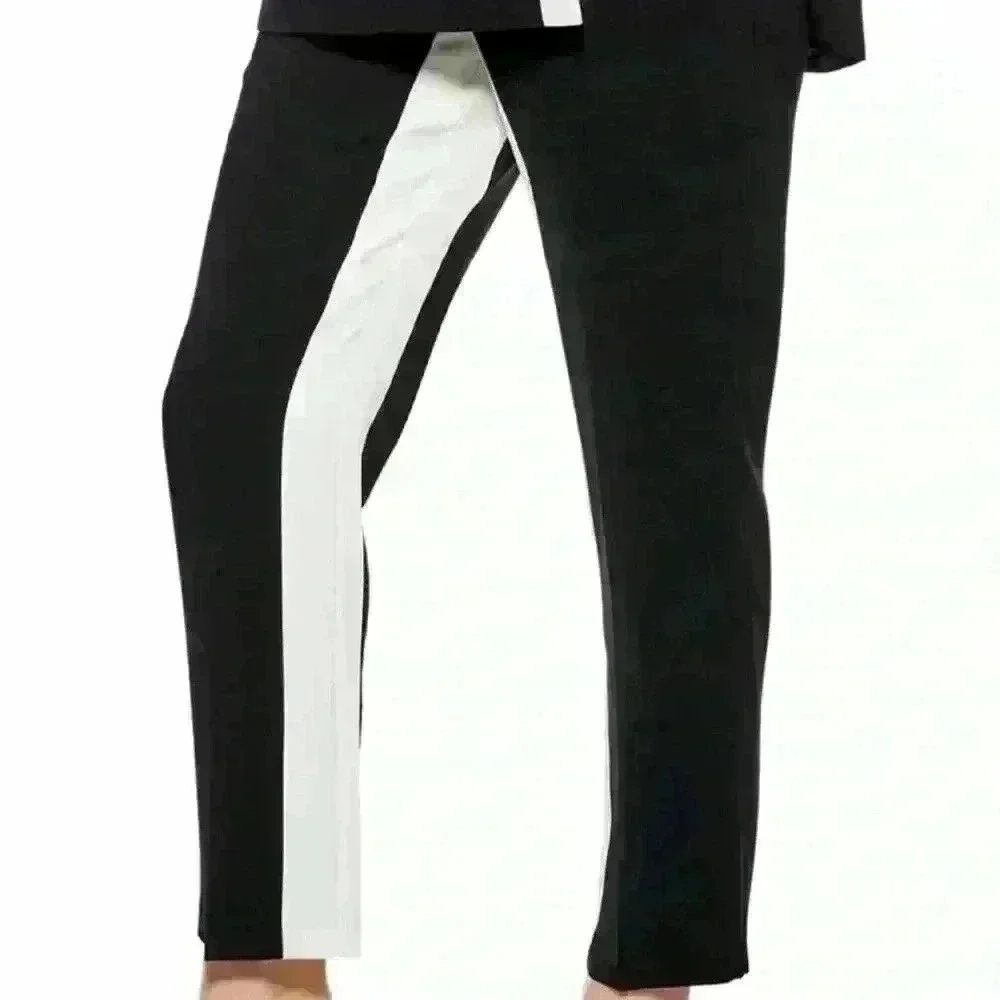 Topshop Color Block Trousers